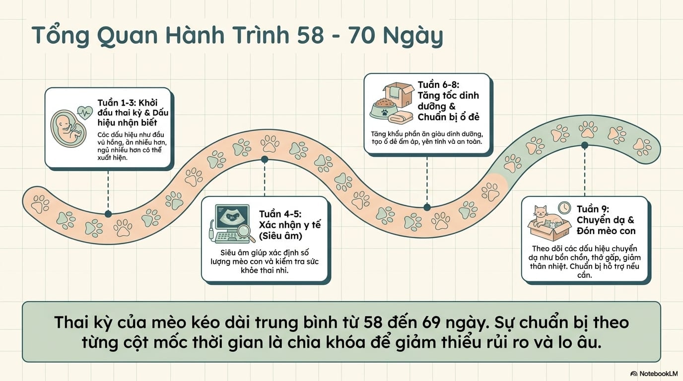 chu kỳ mang thai của loài vật này thường kéo dài trung bình từ 58 đến 67 ngày